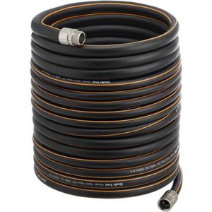 Giraffe Tools Garden Hose 100ft x 5/8", Custom Length, Heavy Duty, No Kink, Flexible, Rubber Garden Hose, Leakproof Water Hose with Male to Female Fittings, 600 Burst PSI
