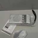 Portable Radio AM FM, Goodes Battery Powered Radio with MP3 Player, Type-C Charge, Best Reception, TF Card Jack, Flashlight, Back Clip, Headphone Jack, Suitable for Jogging/ Walking/ Camping Use-Sliver