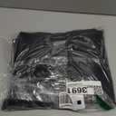 LEMOMO Blackout Curtains 52 x 84 inches Long Black Curtains Set of 2 Panels Thermal Insulated Room Darkening Curtains for Bedroom