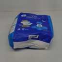 MED PRIDE Maximum Absorbency Adult Diapers for Bowel Incontinence and Diarrhea - Disposable Underwear with Refastenable Tabs (Bag of 12 Large White)