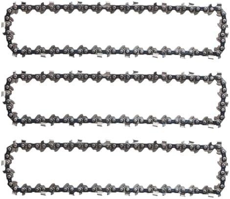 Mini Chainsaw Chain Replacement 6 Inch 1/4" LP,043" Gauge,Pitch 36 Drive Links Fits for Seesii and All Brands Mini Chainsaw for Wood Branch Cutting (4pcs) Mini Chainsaw Chain Replacement 6 Inch 1/4" LP,043" Gauge,Pitch 36 Drive Links Fits for Seesii and All Brands Mini Chainsaw for Wood Branch Cutting (4pcs)