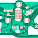 Center Gauge Cluster Printed Circuit Board Compatible with 1977-1982 Corvette C3 Replace 602505