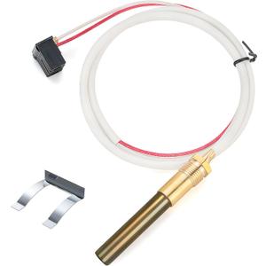 LP Thermopile Senor Component for Pilot Burner Assembly Replace SP20824, SP21058, SP20800, SP21096, SP20739 Water Heater Thermopile Replacement for Rheem | Ruud | Richmond Water Heaters Pilot | 750mV