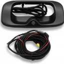 1916102 Tailgate Handle Backup Camera Compatible with 1999-2006 Silverado/Sierra 1500 2500 3500 HD Pickups Reversing Rear View Park Assist Camera W/12V Power Cable 15046512 15228539