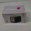 Toastmaster 2-Slice Cool Touch Toaster, black with stainless accent