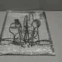 Otoolling 3 Pieces Metal Minimalist Line Kitchen Signs Wall Decor Drawing Rustic Kitchen Wall Art for Dining Living Room Home, 14 x 11 Inches(Dining Room,Black)