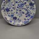 60 Pcs Floral Paper Plates Blue and White Flower 9 Inch Dinner Dessert Cake Paper Plates Disposable Floral Tableware for Wedding Bridal Baby Shower Birthday Decorations Supplies Favors