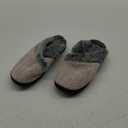 Slippers for Women Fuzzy House Slip on Indoor Outdoor Bedroom Furry Fleece Lined Ladies Comfy Memory Foam Female Home Shoes Anti-Skid Rubber Hard Sole (9-10, 04-light Purple)