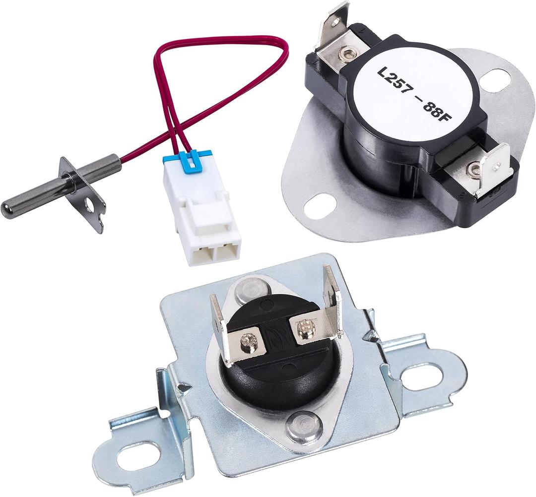 BlueStars 6931EL3003D Limit Thermostat & 6323EL2001B Thermistor & 6931EL3001E Thermostat - Compatible with LG Dryers - Replaces AP4440975 1268366 6931EL3003E AH3530485 EA3530485 PS3530485