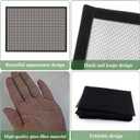 Fireplace Screen Safe Mesh Gate Mesh Screen Child Proof Existing Fireplace Barrier Guard Net Adhesive Cover Fire Place Doors for The Living Room Indoor Toddler Baby Pets 39 * 32inch