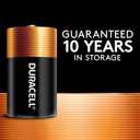 Duracell Coppertop D Batteries, 8 Count (Pack of 1), D Battery with Long-Lasting Power, All-Purpose Alkaline Battery for Household and Office Devices