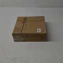 Broom and Dustpan Set with Long Handle, Light Weight Stainless Steel Poles Stand Upright Dustpans with Broom Combo for Home Kitchen Office Pet Dog Hair, Brown & Beige Color, 1-Pack