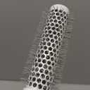 Round Brush for Blow Drying - Extra Small Ceramic Thermal Ionic Roller Brush for Sleek, Salon Blowout - Lightweight Round Hair Brush for Precise Styling and Manageable Hair (Bristle 1.7in, Barrel 1in)