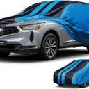 Kaugung Car Cover Waterproof Custom Fit Acura RDX2007-2025, Full Exterior Cover for Automobiles Lightweight Resistant Outdoor Sun UV Rain Dust Snow Wind Protection.