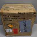 Bonsaii Paper Shredder for Home Use, 3.4 Gal Wastebasket, 6 Sheet Crosscut Paper Credit Cards, Staples, and Clips Shredder for Home Office Use, Portable Handle Design (C237-B New Version)