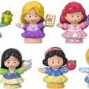 Fisher-Price Little People Toddler Toys Disney Princess Gift Set with 6 Character Figures for Preschool Pretend Play Ages 18+ Months