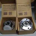 TRQ Front Left and Right Wheel Bearing and Hub Assembly Set 2 Piece | For 2007-2013 Mini Cooper 2014-2015 Cooper Coupe 2014-2015 Convertible