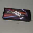 Dickno 4PCS Car Grille Lights, Bright Amber LED Grill Lights with Wiring Harness, Waterproof Front Grill Trim Lamps, Vehicle Exterior Grille Lamps Compatible with F150 F250 F350 (Black+White)