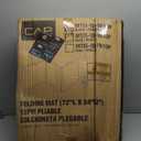 CAP Barbell All Purpose Folding Anti Tear Exercise Training Aerobic Fitness Gym & Gymnastics Balance Mat | Multiple colors (Black)