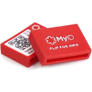 myID Medical ID Sleeve that Fits Apple Watch, Fitbit, Samsung Gear, Garmin and More