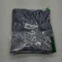 MIULEE Pack of 2 Couch Throw Pillow Covers 18x18 Inch Soft Dark Grey Blue Chenille Pillow Covers for Sofa Living Room Solid Dyed Pillow Cases