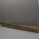 36-72 Inches Curtain Rods for Window, Vimayta 1 Inch Diameter Drapery Rod with Resin Finials, Ideal Adjustable Heavy Duty Single Curtains Rod for Bedroom, Living Room Decoration, Warm Gold