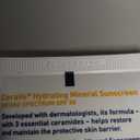 CeraVe 100% Mineral Sunscreen SPF 30, Face sunscreen With Zinc Oxide & Titanium Dioxide, Hyaluronic Acid + Niacinamide + Ceramides, Oil Free, Travel Size 2.5 oz BBD: 03-2028