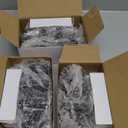 Goldenwarm Black Door Knobs Closet, Zinc Alloy Square Ball Matte Black Passage Door Knobs for Hallways, Kitchens, Heavy Duty Passage Door Knob Bulk - Modern & Stylish(3 Pack)