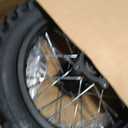 80/100-12 3.00-12 Dirt Bike Rear Wheel Rim Tire With 12-15mm Bearing for 50cc 70cc 90cc 110cc 125cc PW80 CRF70 XR70 TTR90 TTR110 KX65 KLX110 Apollo TaoTao DB14 Coolster Pit Bike Motorcycle