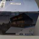 Juyace 2-Pack 60W LED Wall Pack Light, 6000LM Hardwired Outdoor Security Lights (No Motion Sensor/Photocell), IP65 360 Adjustable, Milky White Lens for Garage, Patio, Entryway (Medium Areas Only) (Black)