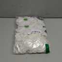 Christmas Poinsettia Artificial Flowers Decorations 5.5" Christmas Tree Wreaths Garland Decoration 12 Pcs Glitter Flowers Picks Decor for Xmas New Year Wedding Party Ornaments (White)