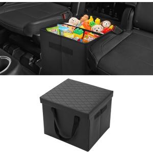 Shademax Car Seat Organizer for Chevy Suburban Tahoe 2021-2025 2026 Accessories Suburban Backseat Storage Box Car Console Organizer for Kids Toys, Baby Supplies, Dog Toys, Snack Travel Storage Box