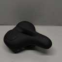 ROCKBROS Bike Seat for Men Women Comfort Wide Gel Bike Seat Replacement, Breathable Waterproof Padded Bicycle Saddle, Compatible with Cruiser/Mountain/Fat Bikes