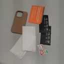 DOMAVER Case for iPhone 16 Pro 6.3'' Case Smooth Liquid Silicone Soft Gel Rubber Microfiber Lining Cushion Cover Shockproof Protective Phone Cases Compatible with iPhone 16 Pro  Brown