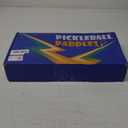 Pickleball Paddles Set of 2 with 4 Balls - USAPA Approved Fiberglass Surface, Lightweight, Non-Slip Grip - Premium Paddle Set for All Skill Levels Indoor & Outdoor (Black)