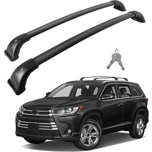Lockable Roof Rack Crossbars Compatilbe with 2014-2019 Toyota Highlander