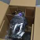 Mattress Vacuum, Bed Vacuum Cleaner with 16Kpa Suction 253.7nm UV-C Light, 145F Heat & 30000 RPM/Min Tapping, HEPA Filter & Ultrasonic, 600W Powerful Vacuums for Bed, Sofa, Couch(Corded) (Dark Grey)