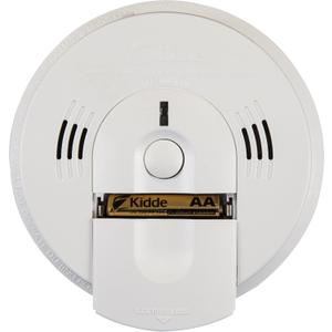 Kidde Intelligent Smoke & Carbon Monoxide Detector, Battery Powered, Combination Smoke & CO Alarm with Voice Alert (White)