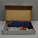 Electric Automatic Toy with Scope, JakMean Toy Blaster with 30 Dart Clips and 100 Foam Darts, Outdoor Shooting Games Toys for 6-12 Year Old Boys & Girls Adults, Gifts for Birthday Xmas, Green