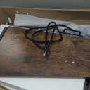 HOOBRO Wedge End Table with Charging Station, Recliner Wedge Side Table with Open Storage Shelves, Industrial Triangle Accent Table for Small Spaces, Corner, Living Room, Rustic Brown BF64UBZ01G1