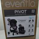 Evenflo Pivot Modular Travel System with LiteMax Infant Car Seat (Casual Gray)