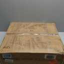 LEVNARY 31.5" Round Coffee Table with Storage, Boho Coffee Tables with Fluted Base, Wooden Circle Accent Center Table for Living Room Small Space Apartment Office (Natural)