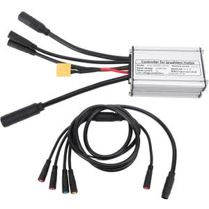 Motor Controller, 36V 48V 250W-350W Sine Wave with 6 Mosfet Tubes, for Electric Bicycle and Scooter Conversion