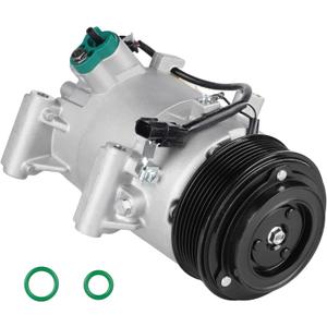 Air Conditioner AC Compressor with Clutch for Honda Civic 1.5L 2016 (EX-L, EX-T, Turbo, Touring), for Honda Civic 1.5 2017-2020(North American or Japan Built), for Honda CR-V 1.5L 2017-2022