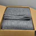 Waterproof Non-Slip 1/5 Extra Thick 9x12 ft Rug Pad for Large Area Rugs Durable Felt Floor Protection pad for All Floors, Suitable for Cutting. Rug Pads Keep Rugs in Place and Provide Cushioning