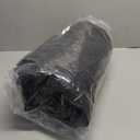 CozyLux Queen Comforter Set Black, 7 Pieces Bed in a Bag, Black Comforter Queen Size, All Season Bedding Sets with Stitch Quilted Comforter, Flat Sheet, Fitted Sheet, Pillowcases