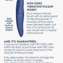 Oral-B Pulsar Pro-Health Expert Clean, Battery electric toothbrush, 2 count MEDIUM toothbrush pack, removes plaque, travel essentials tooth brush
