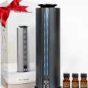 Aromadd 1800 Sq Ft Cordless Waterless Diffuser, 100ml Hotel Collection Diffuser Scent Air Machine for Home Cold Air Essential Oil Diffuser for Large Room Office Quiet (Titanium Gray)