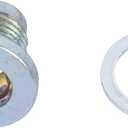 DongJinK Differential Transmission Drain/Filler Plug W/Gasket Compatible with Toyota 4runner Sequoia Sienna Tacoma for Lexus LS400 LX470 LX570 RX300 RX330 and More Replace 90341-18032 9034118032