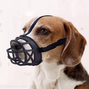Mayerzon Dog Muzzle, Basket Breathable Silicone Dog Muzzle for Anti-Barking and Anti-Chewing (Size1-7/3in, Black)